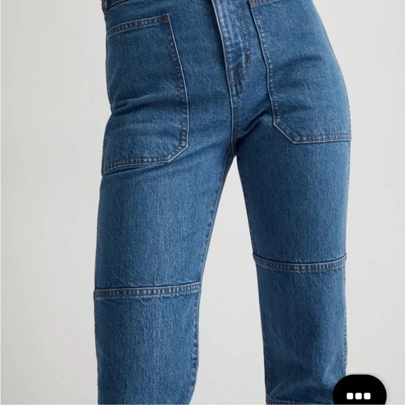 Madewell 90s Straight Leg Denim Utility Jean Size 25 - Picture 5 of 12